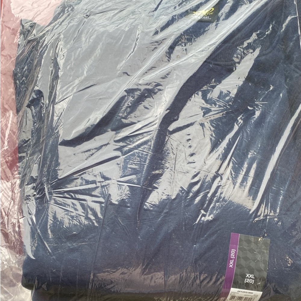 Ladies xxl blue sweatshirts have 10 available